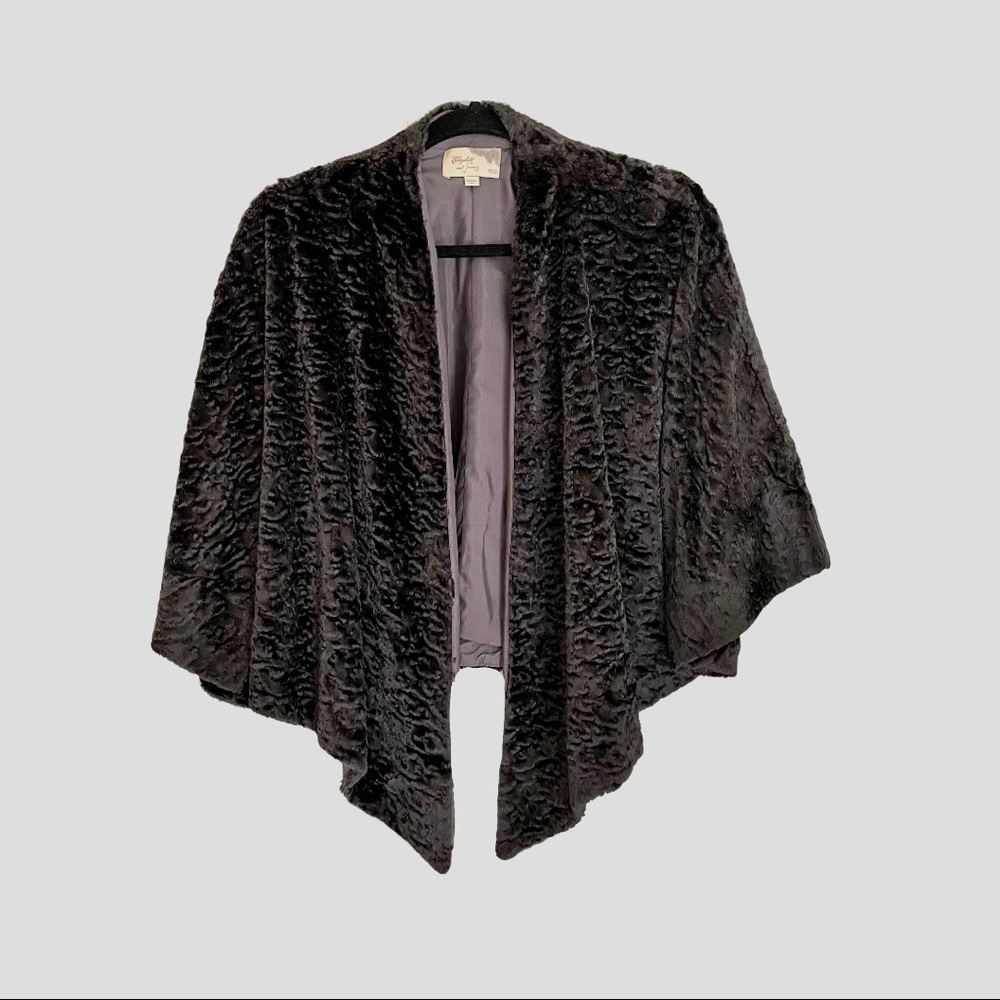 NWOT | Elizabeth and James Faux Fur Kimono Jacket